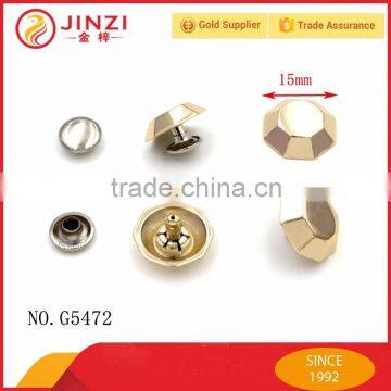 Decorative metal studs for bags or clothing parts with factory direct                        
                                                                                Supplier's Choice