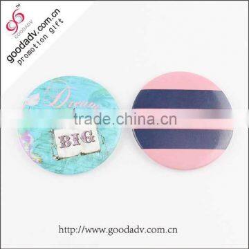 New Design Round Shape Flexible Thin Compact Mirror for Souvenir photo-2