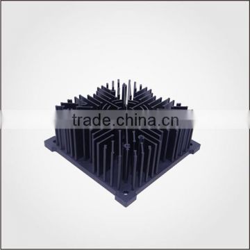 China heatsink manufacturer supply precision fins cold froged heatsink