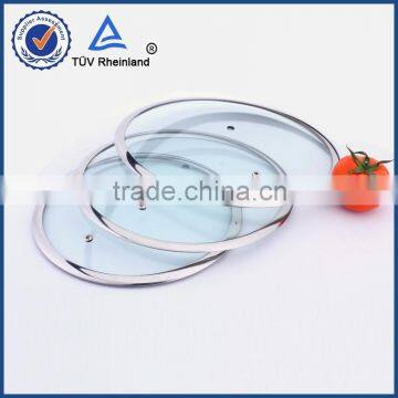 glass lids knobs for stainless steel pot sleeve packing with konb