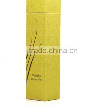 Fashion design golden color cardboard toner box ,cosmetic packaging box supplier