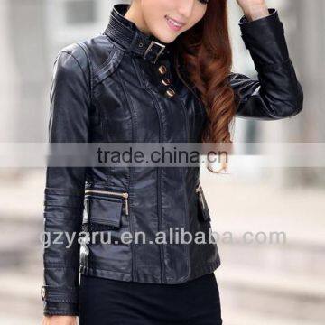 Winter Jackets Black Women Fashion Short Jackets