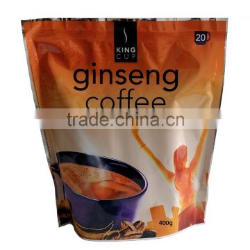 German market coffee stand up packaging bag