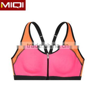 GuangZhou Wholesale Fitness Clothing Women Hot Sexy Custom Desinger Sports Top Yoga Bra