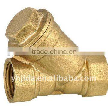 JD-3007 brass y strainer filter valve