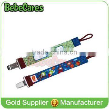 Personality Baby Pacifier Clip Holder Ribbon Handmade Funny Pacifier Clip photo-6