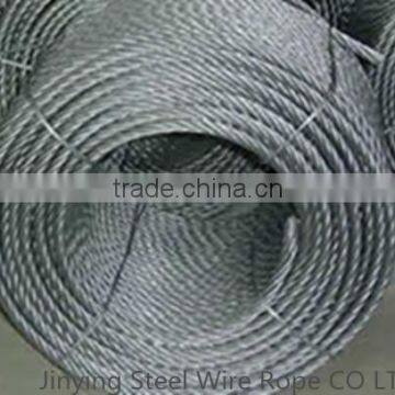 Galvanize anti twist steel wire rope