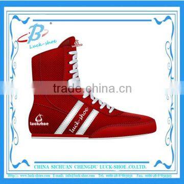 Man fashion wrestling boots high top shoe