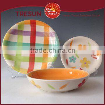 Flower Round Shape High Quality Handpainted 18pcs Dinnerset/dinner Ware/tableware photo-5