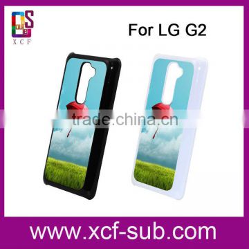 Factory directly 2D sublimation phone case for LG G2