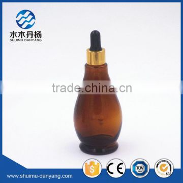 Unique 100ml amber glass essential oil bottle