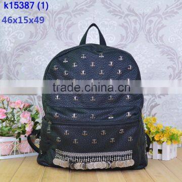 2015 China newest sequin backpack bag,fashion backpack bag