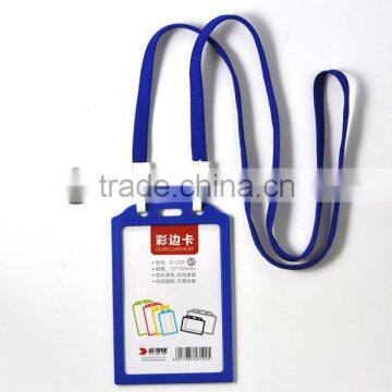 RBD 0.3mm Clear Plastic Exhibition Badge