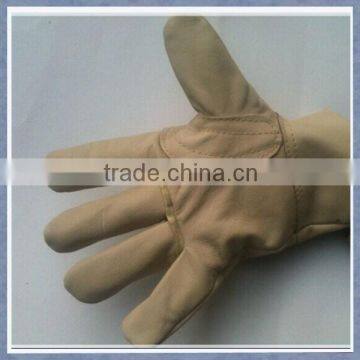 Cow Pig Sheepskin Leather Work Gloves/Leather Safe Glove