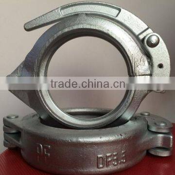 DN125mm 5.5'' concrete pump snap mounting clamp ,snap coupling