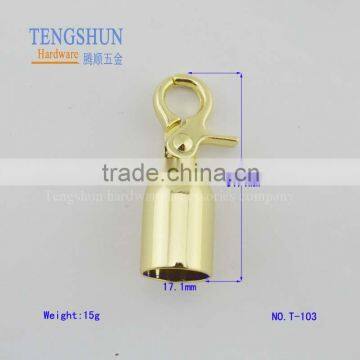 fasional metel snap hook for purse new style metel accessories for bags free samples