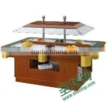 Shentop STEB003 Salad Bar Salad Display Showcase Refrigerated Salad Bar