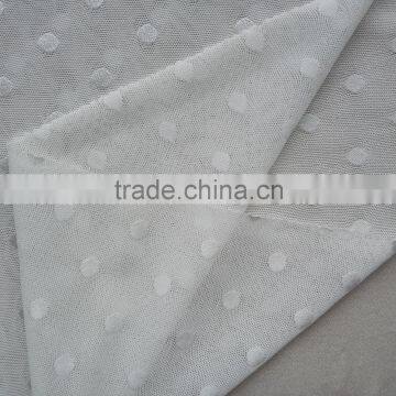 New Design Fabric Nylon Elastane 1cm Diameter Dots Jacquard Knit Fabric for Bras photo-2