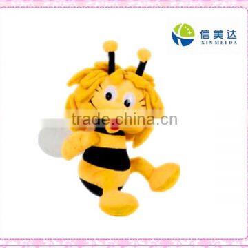 custom cartoon plush toy bee