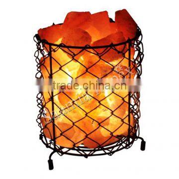 Wrought Iron Salt Basket Cylinder