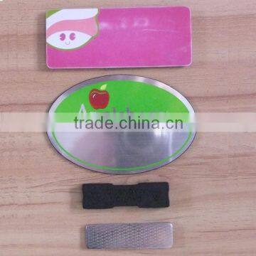 Magnetic badge with full color printing