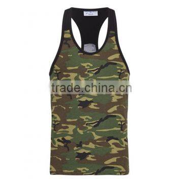 Top quality camo fitness tank top mens sports tank top