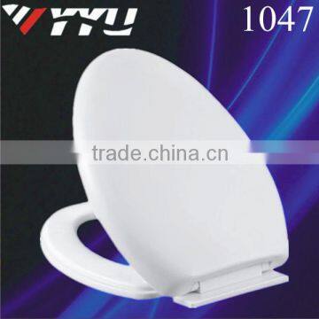 Elongated polypropylene soft close durable toilet seat 1047