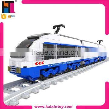 10204393 ABS building blocks toys EN71Approval High-speed Passenger toy train set                        
                                                Quality Choice