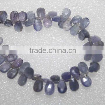 Natural Iolite Faceted Pears