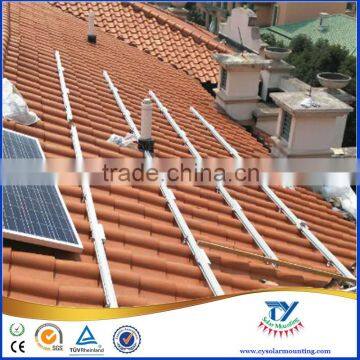 Tile Roof pv Panel Aluminum Mounting System, Solar Bracket