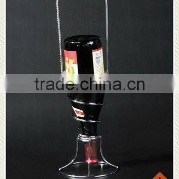 Factory Price Wire Single Bottle Wine Rack