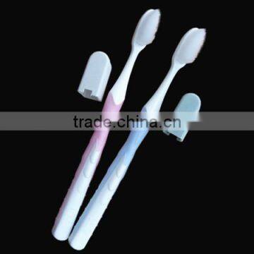 new own design soft bristle antibacterial adult toothbrush Nanotechnolog