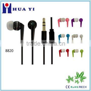 Cheapest eabud and promotional MP3 stereo earbuds / earphone