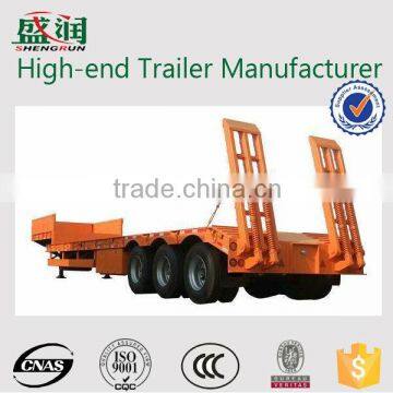 3Axle Shengrun Low Bed Semi Trailer photo-6