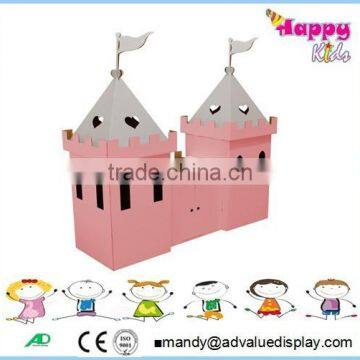 2015 Latest cardboard children princess castle cardboard children playhouse