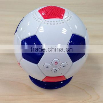 World Cup 2014,customized country color bluetooth wireless speaker/football bluetooth speaker