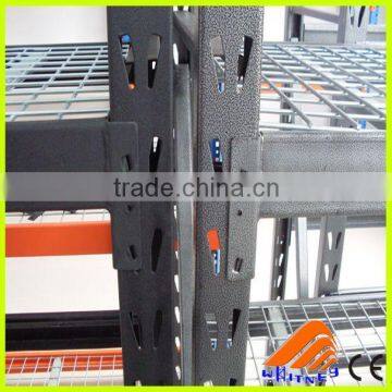 Steel wire decking of racks and shelves