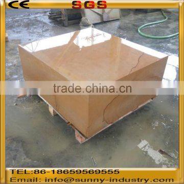 Wholesale Chinese Yellow Wooden Sandstone Block