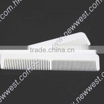 Disposable Hotel Use Plastic Comb With Loose and Tight teeth