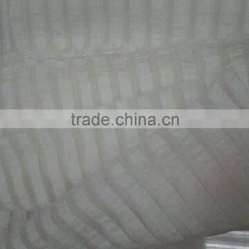 Colorful and Foam Stripe Organza Fabric, Best Selling for Dress photo-2