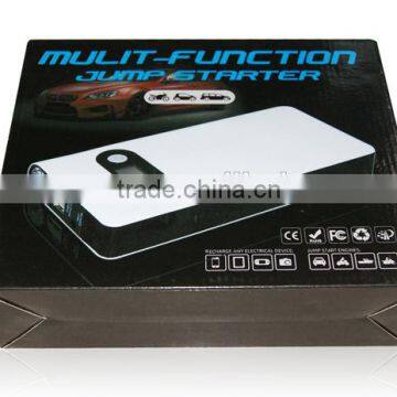 9000mAh good quality hot selling LCD display lithium battery jump starter