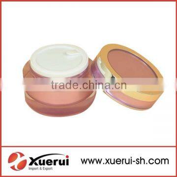 15g, 30g cosmetic acrylic jar, plasted cover round series