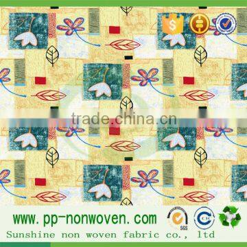 100 % virgin spunbond non woven grey fabric printing textile raw material