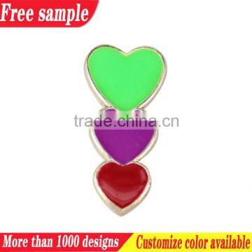 Heart shape fashion shoe decoration