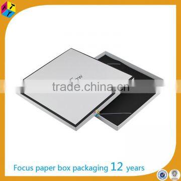 white square paper box packaging how to pack a scarf