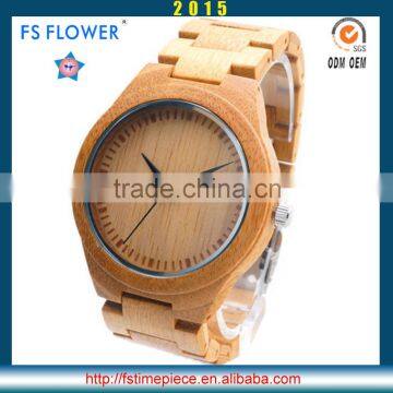 FS FLOWER - China Wholesale Wood Wrist Watch At Shenzhen Light Weight In Bulk Quantity