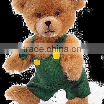 25cm lovely plush soft teddy bear with clothes