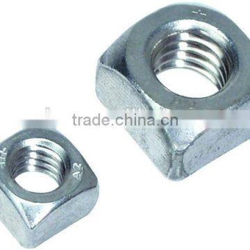 carbon steel galvanized square weld nut