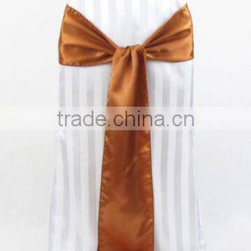 Satin Chair Cover Sash Bow Wedding Party Banquet Decor