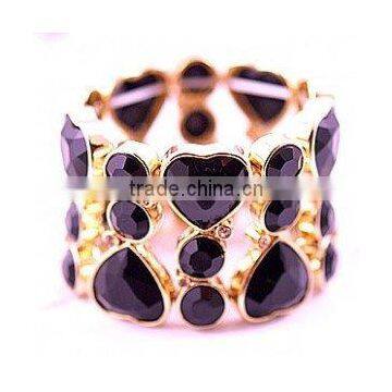 2013 new resin heart fashion bracelet vners